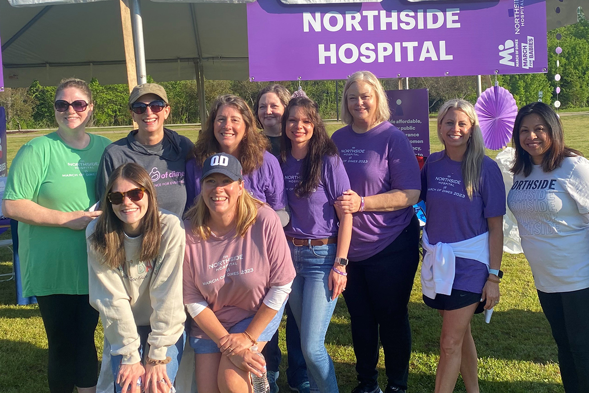 Northside Hospital team at March for Babies